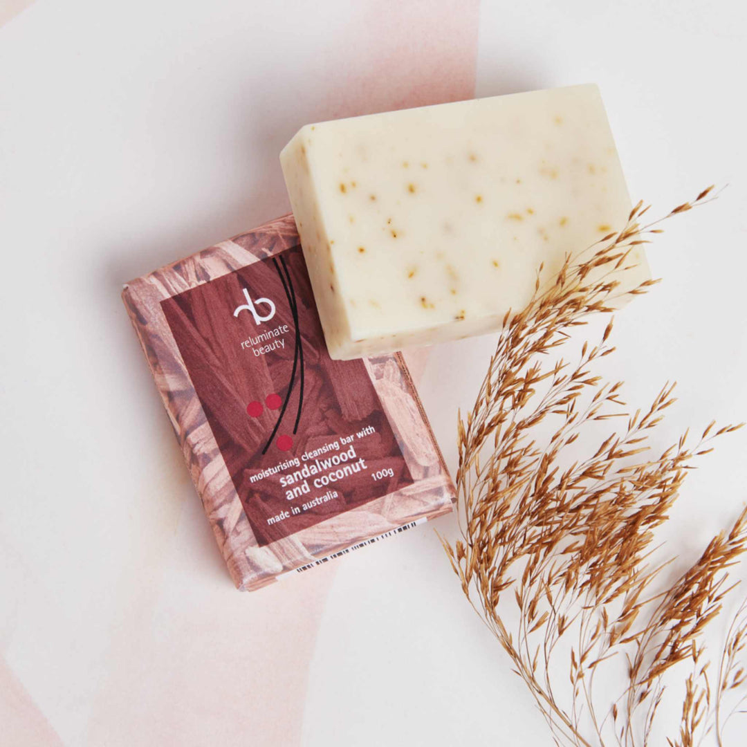rawbeauty naturally Cleansing Bars Sandalwood Coconut Cleansing Bar Natural  Blend
