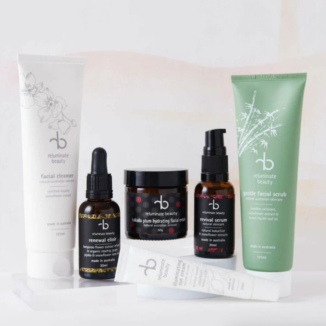 rawbeauty skincare Glow Face Skincare Bundle- A  ritual for luminous radiance. SAVE $37