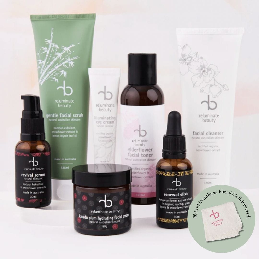 The Luxe 8 Piece Skincare Bundle Nourish Rejuvenate