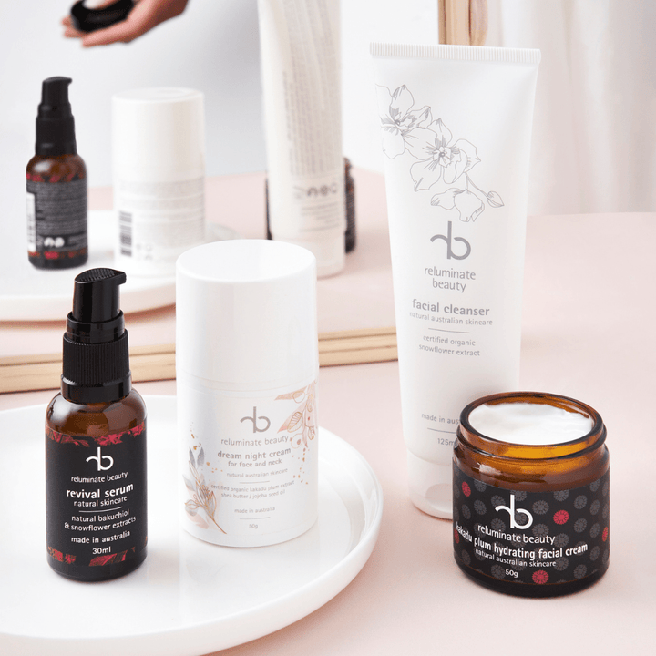 reluminate beauty Bundle Cleanse, Revive & Hydrate Bundle