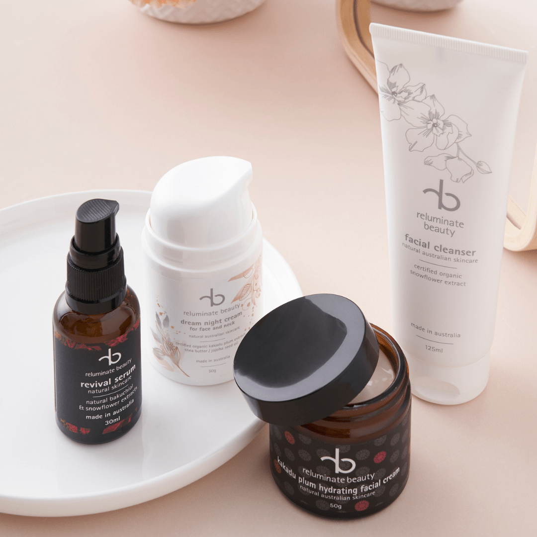 reluminate beauty Bundle Cleanse, Revive & Hydrate Bundle
