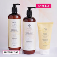 reluminate beauty Bundle Silk & Shine Haircare Trio - Hydrate, Nourish & Protect