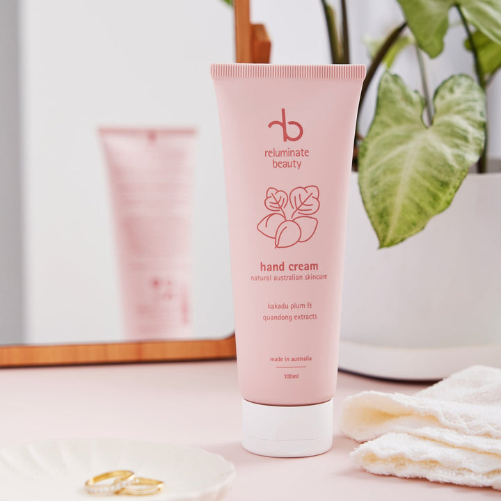 reluminate beauty Kakadu Plum Hand Cream - Intense Hydration for Soft and Supple Hands