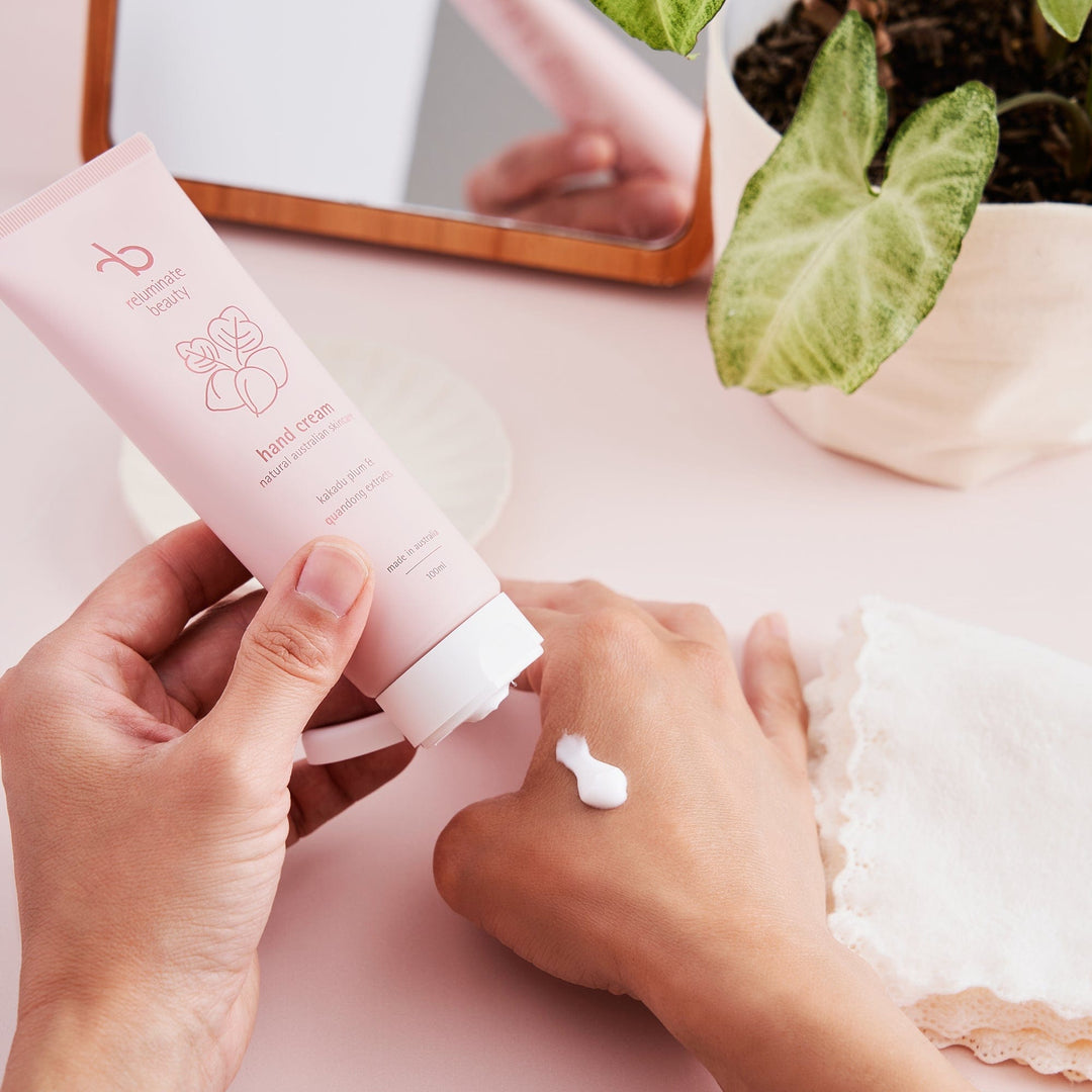 reluminate beauty Kakadu Plum Hand Cream - Intense Hydration for Soft and Supple Hands
