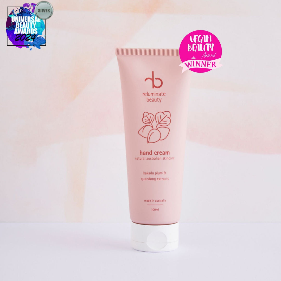 reluminate beauty Rich Nourishing Hand Cream With Kakadu Plum & Quandong