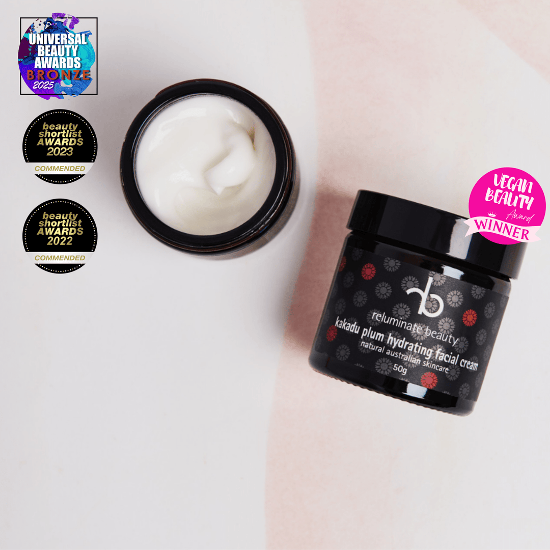 reluminate beauty Single Kakadu Plum Facial Cream -Hydration for Radiant Mature Skin