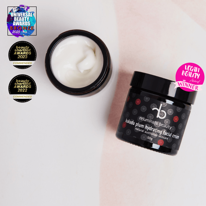 reluminate beauty Single Kakadu Plum Facial Cream -Hydration for Radiant Mature Skin