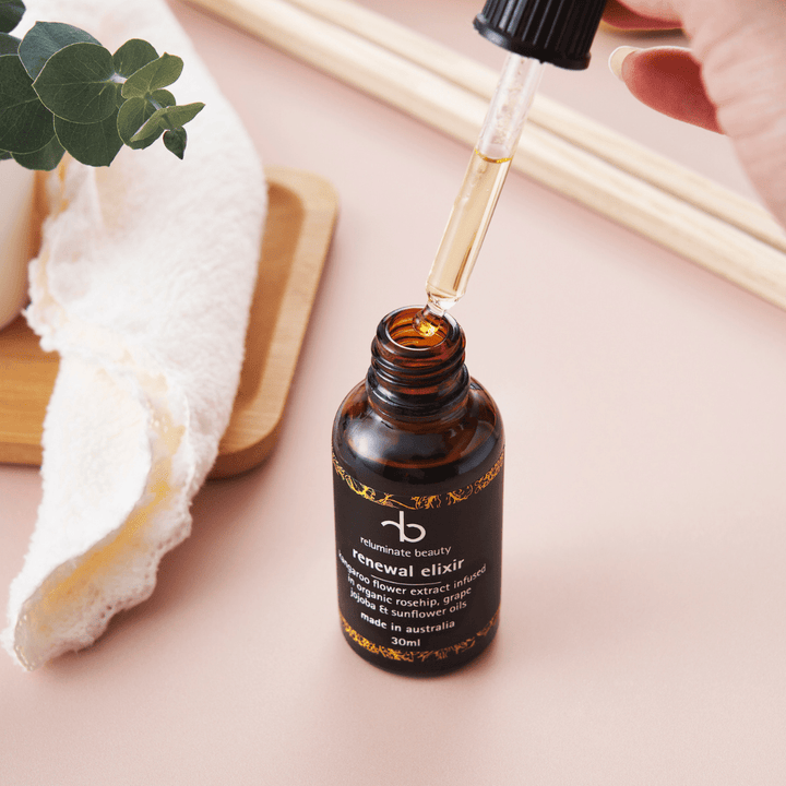 reluminate beauty Single Renewal Elixir Facial Oil -Kangaroo Flower Infused Care