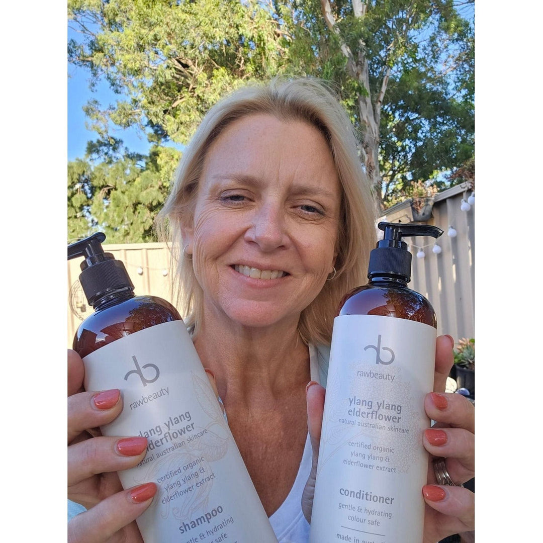 rawbeauty skincare Gentle & Hydrating Natural Hair Conditioner For Maturing Hair