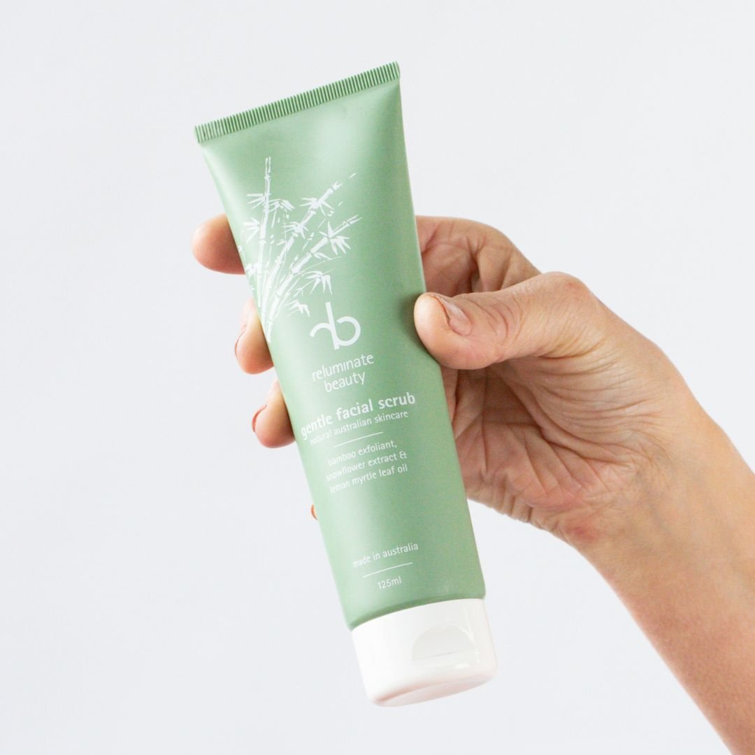 Best Face Scrub for Mature Skin - Natural Exfoliating Skincare - reluminate beauty