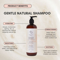 Silk & Shine Haircare Trio - Hydrate, Nourish & Protect Mature Hair Bundle for mature skin