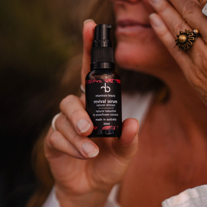 Skin Revival Serum - Bakuchiol & Snowflower Extract Single for mature skin