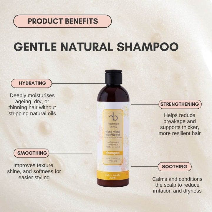 Mature Hair Hydrating Shampoo & Conditioner Duo 250ml Duo for mature skin