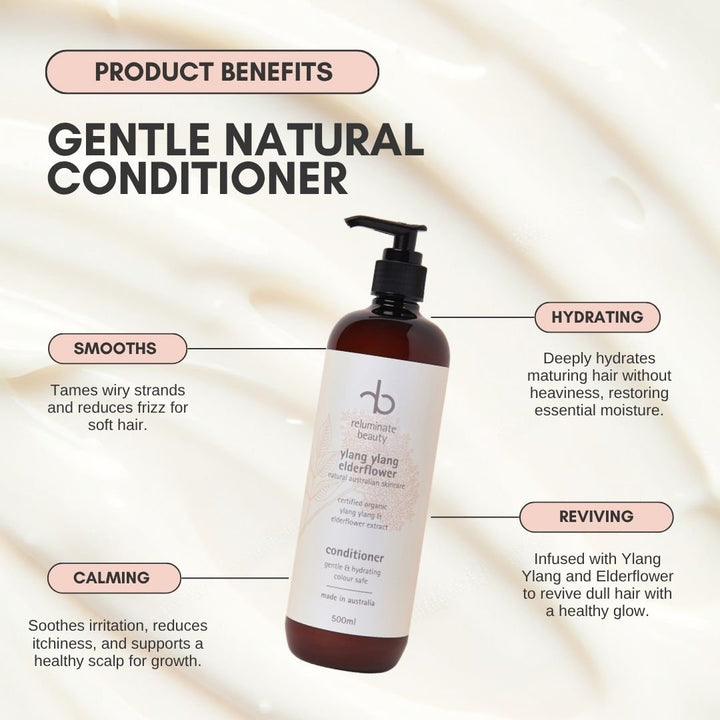 Silk & Shine Haircare Trio - Hydrate, Nourish & Protect Mature Hair Bundle for mature skin