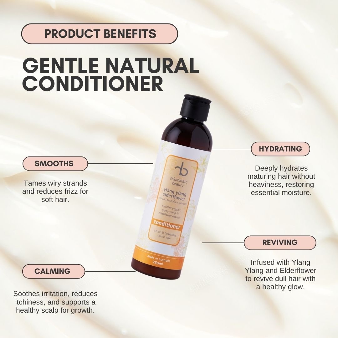 Mature Hair Hydrating Shampoo & Conditioner Duo 250ml Duo for mature skin