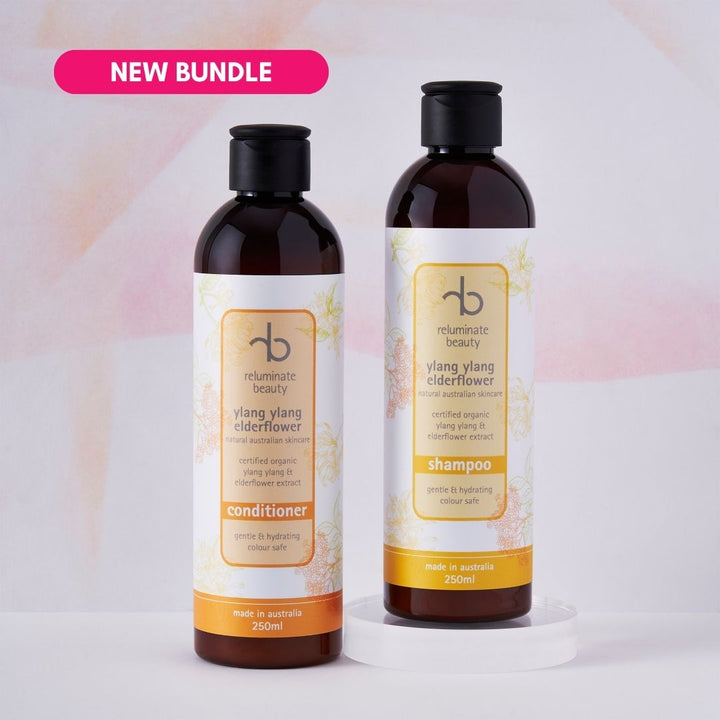 Hydrating Shampoo & Conditioner Duo for Mature Hair – 250ml Full Size Duo for mature skin