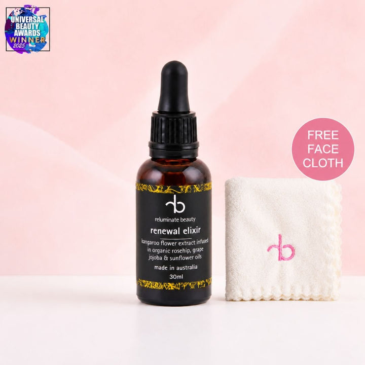 Renewal Elixir Facial Oil -Kangaroo Flower Infused Care Single for mature skin
