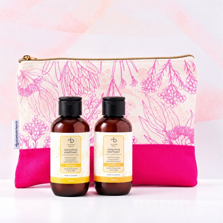 Gentle Hydrating Hair Travel Essentials Bundle Bundle for mature skin