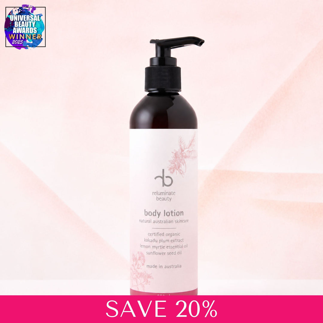 Kakadu Plum Body Lotion - Hydrating, Award-Winning Skincare Single for mature skin
