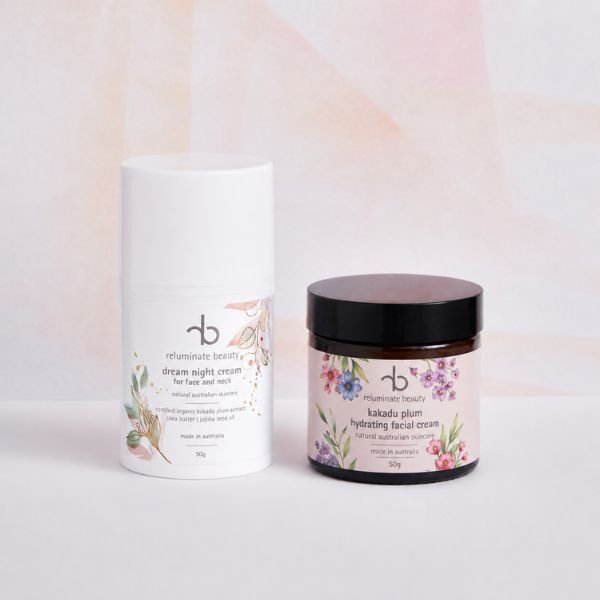 Kakadu Plum Day & Night Cream Duo Pack - For Face & Neck Duo for mature skin