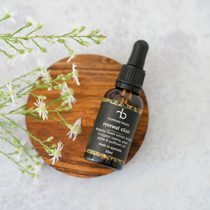 Renewal Elixir Facial Oil - Kangaroo Flower Infused Care Single for mature skin
