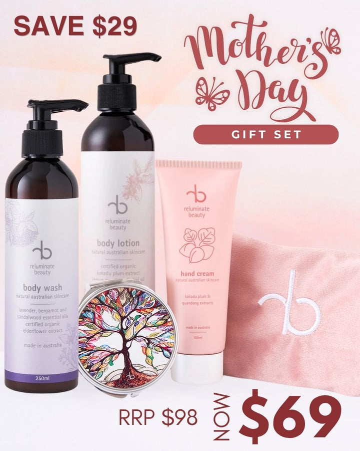 Mother’s Day Luxury Body Care Gift Set Bundle for mature skin