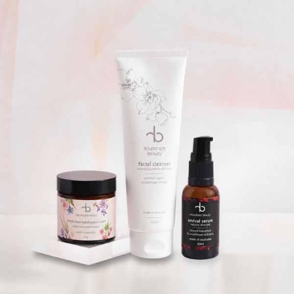 Daily Skincare Ritual for Clean, Hydrated Skin for mature skin