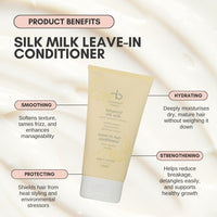 Silk & Shine Haircare Trio - Hydrate, Nourish & Protect Mature Hair Bundle for mature skin