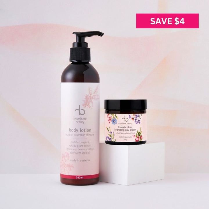 Kakadu Plum Power Duo -Nourishing Face & Body Skincare Set