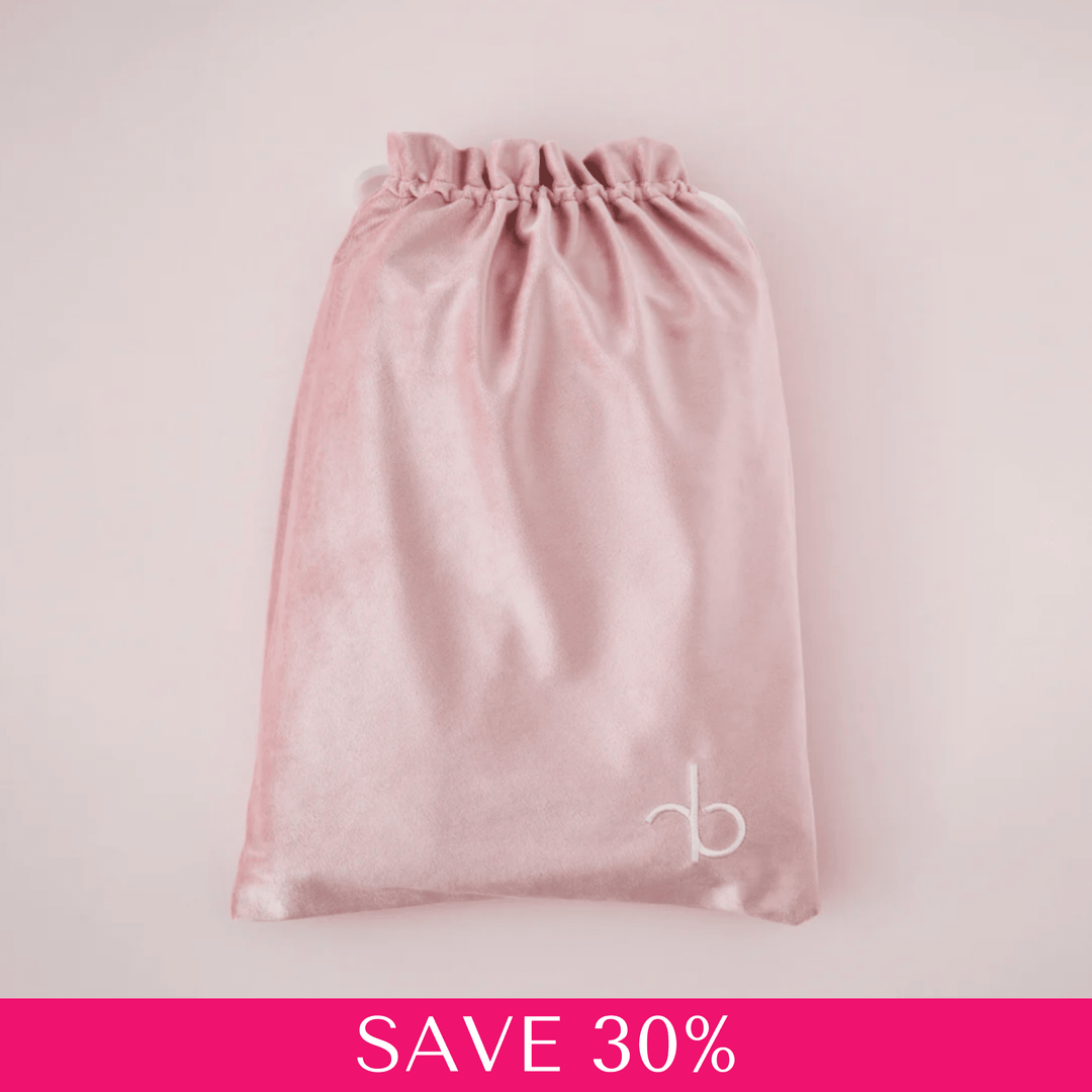 Luxury Velvet Keepsake Bag – Soft & Spacious Single for mature skin