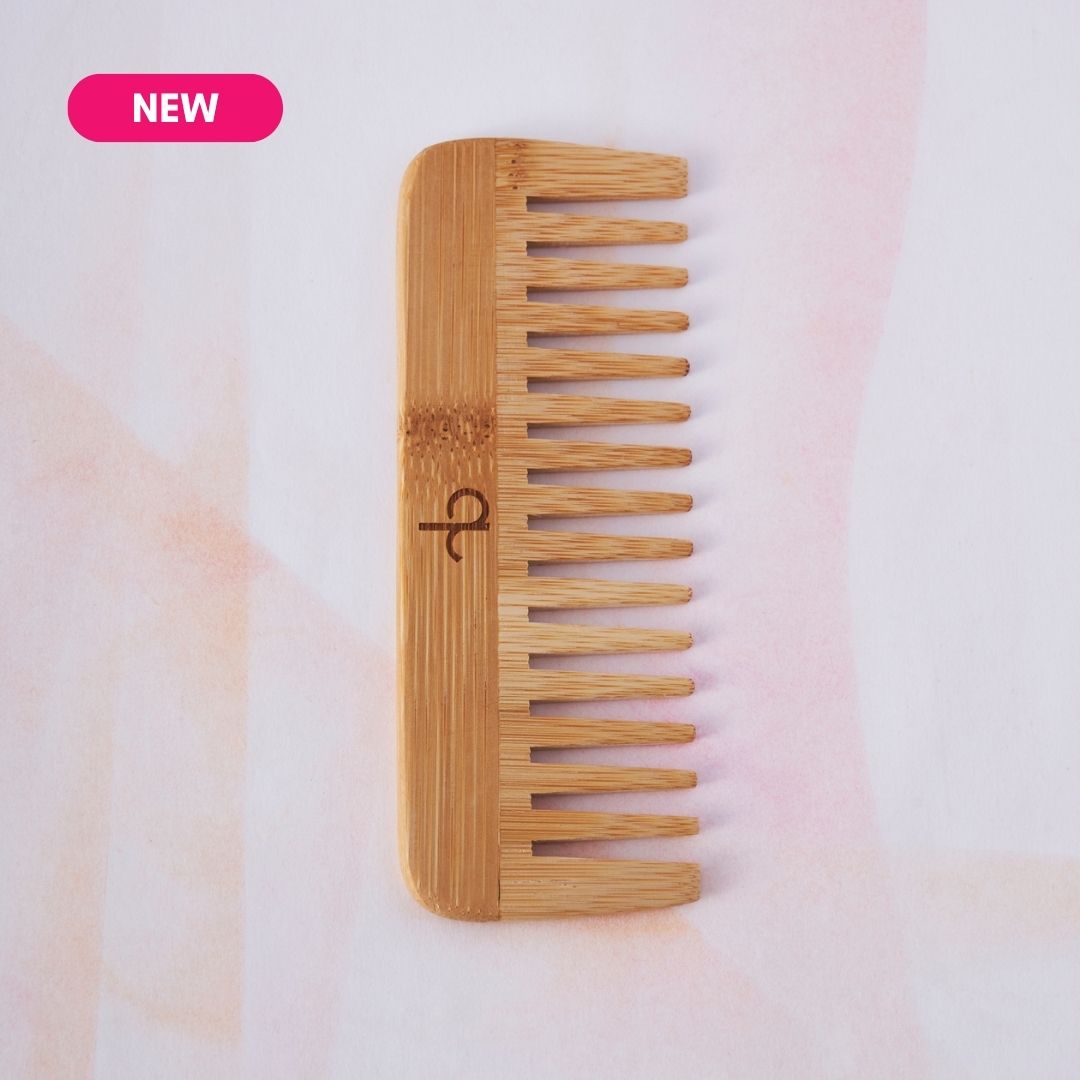 Bamboo Comb - A Gentle, Plastic Free Hair Care Essential Single for mature skin