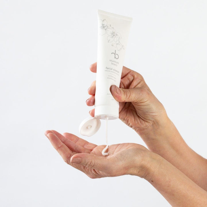 Snowflower Facial Cream Cleanser -Nourish & Glow Naturally Single for mature skin