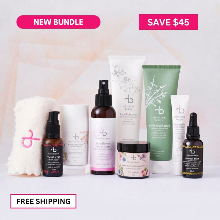 Deluxe Day - to - Night Skincare - Hydrate, Nourish & Glow Bundle for mature skin