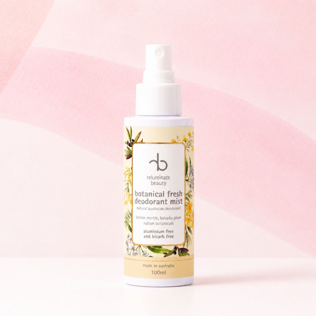 Natural Deodorant Mist with Australian Botanicals - Aluminium & Bicarb Free Single for mature skin