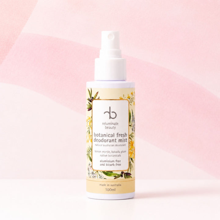 Natural Deodorant Mist with Australian Botanicals - Aluminium & Bicarb Free Single for mature skin