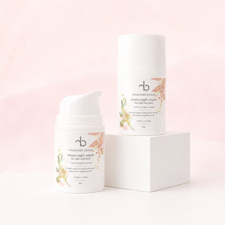 The Dream Cream Duo - Night Creams to Nourish & Restore Skin Bundle for mature skin