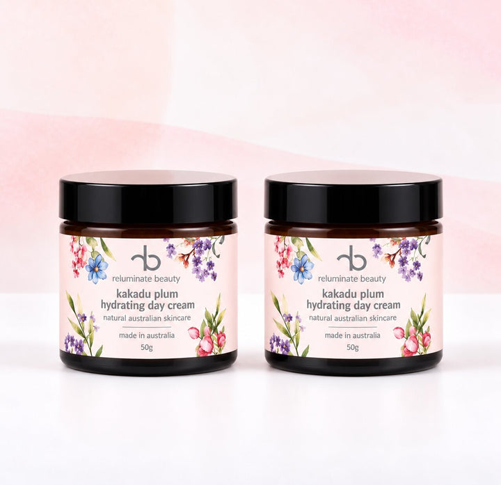 Kakadu Plum Facial Duo Value Pack -Hydrate Mature Skin 100g Bundle for mature skin