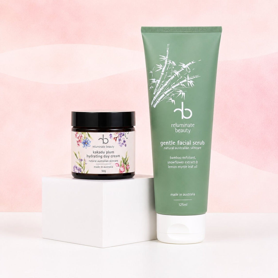 Smooth Skin Duo -Exfoliate & Hydrate for Radiant Glow Bundle for mature skin