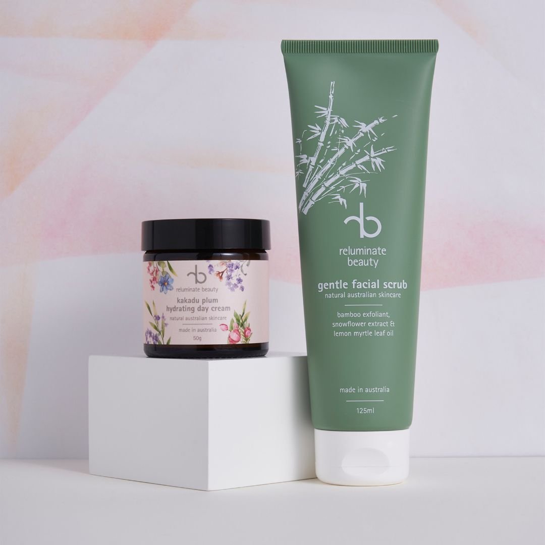 Smooth Skin Duo -Exfoliate & Hydrate for Radiant Glow Bundle for mature skin