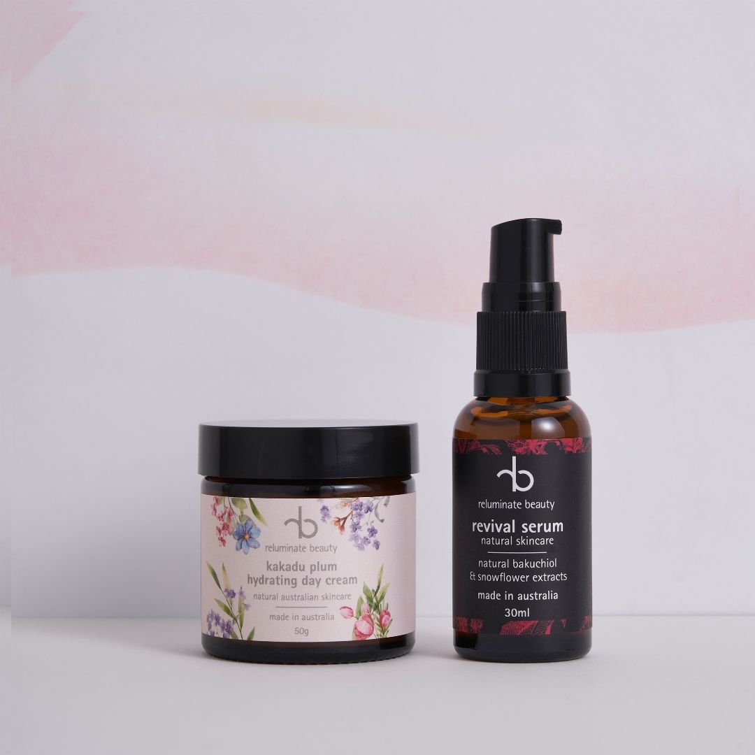 Radiant Skin Revival Duo - Glow - Boosting Essentials Set Duo for mature skin
