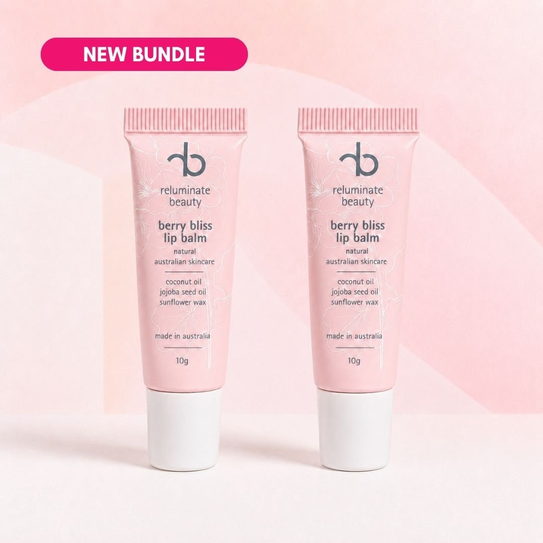 Berry Bliss Lip Balm Twin Pack Duo for mature skin