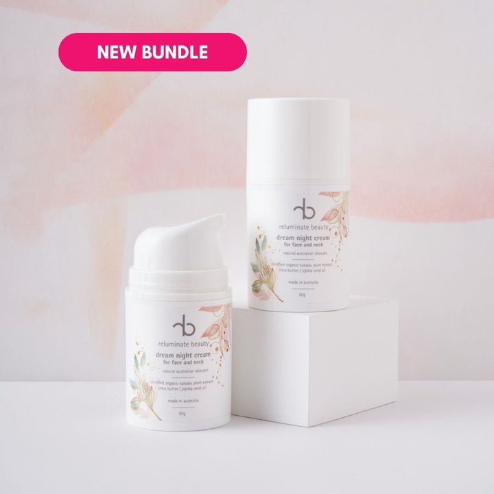The Dream Cream Duo - Night Creams to Nourish & Restore Skin Face Cream for mature skin