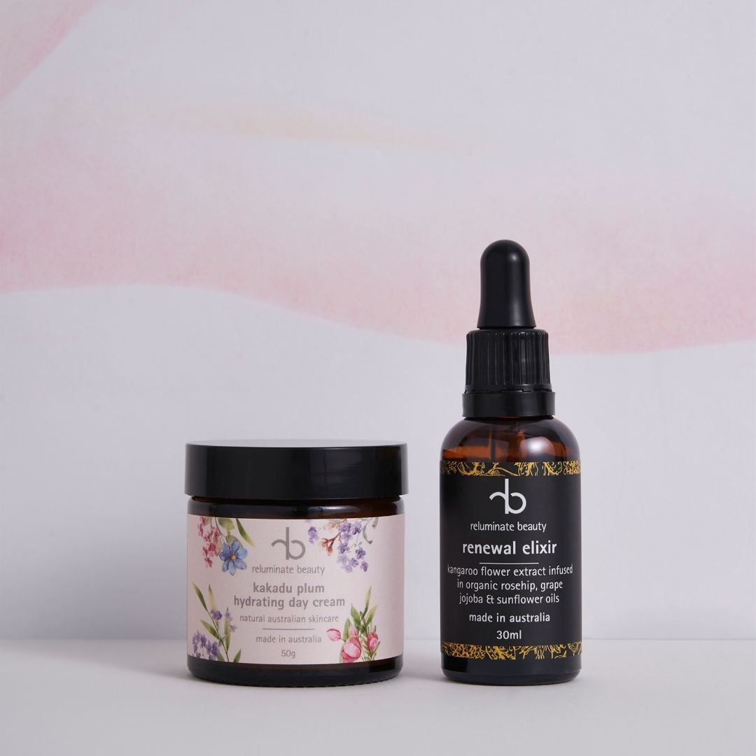 Renew & Illuminate Facial Duo -Hydrate, Nourish & Glow Duo for mature skin