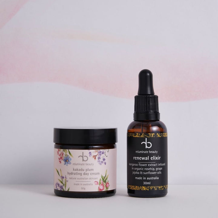 Renew & Illuminate Facial Duo -Hydrate, Nourish & Glow Duo for mature skin