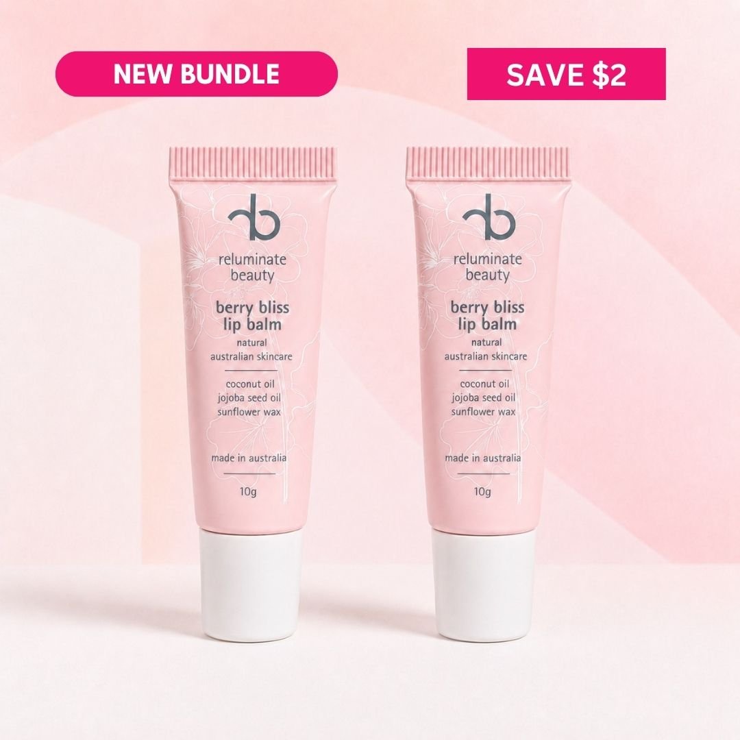 Berry Bliss Lip Balm Twin Pack Duo for mature skin