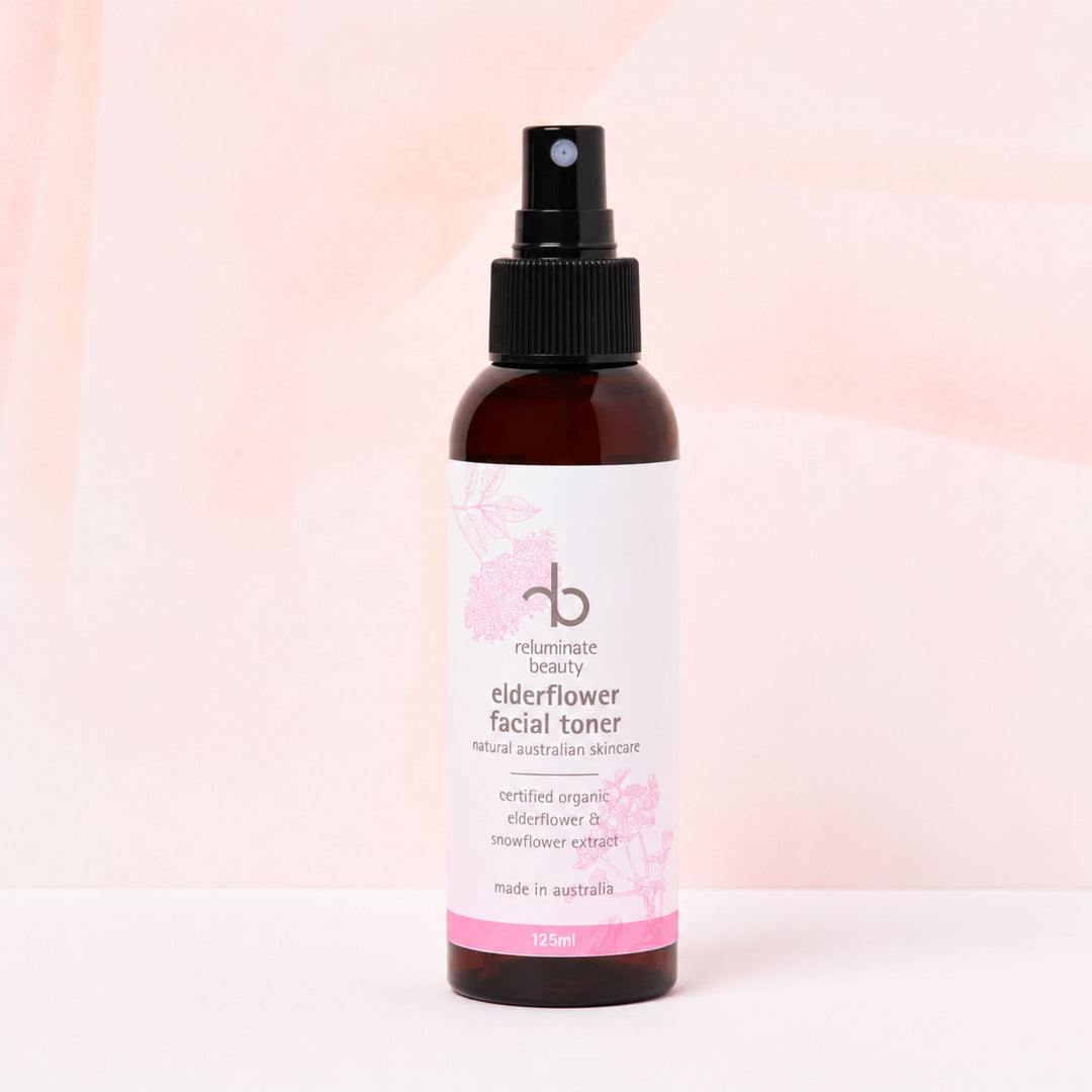 Elderflower Facial Toner Mist - Refreshing & Hydrating Care Single for mature skin