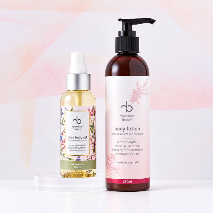 Botanical Body Duo – Hydrate, Nourish, Restore Bundle for mature skin