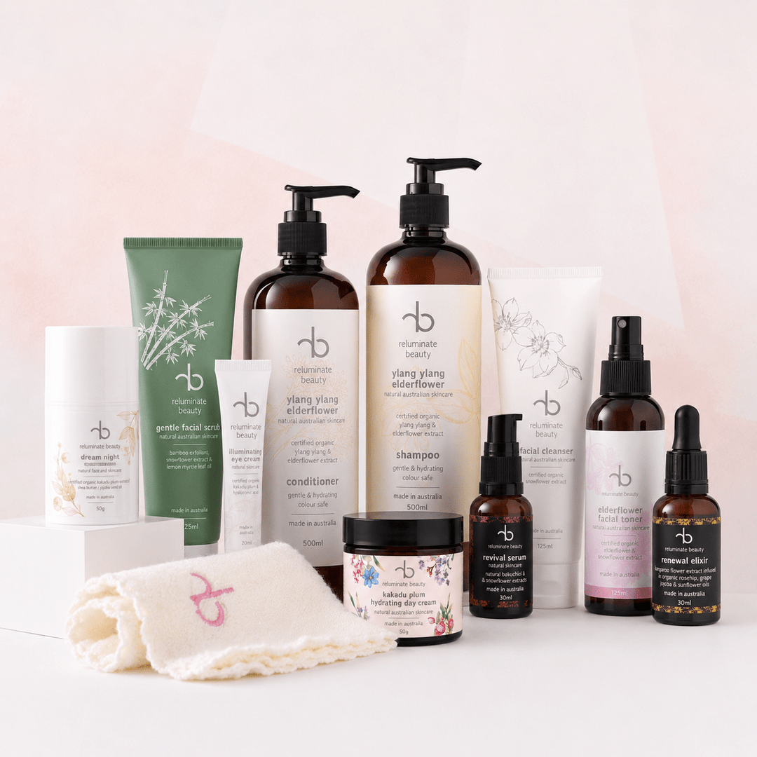 Radiant Ritual Skin and Hair Bundle Bundle for mature skin