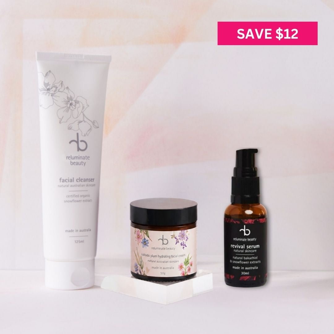 Daily Skincare Ritual for Clean, Hydrated Skin for mature skin