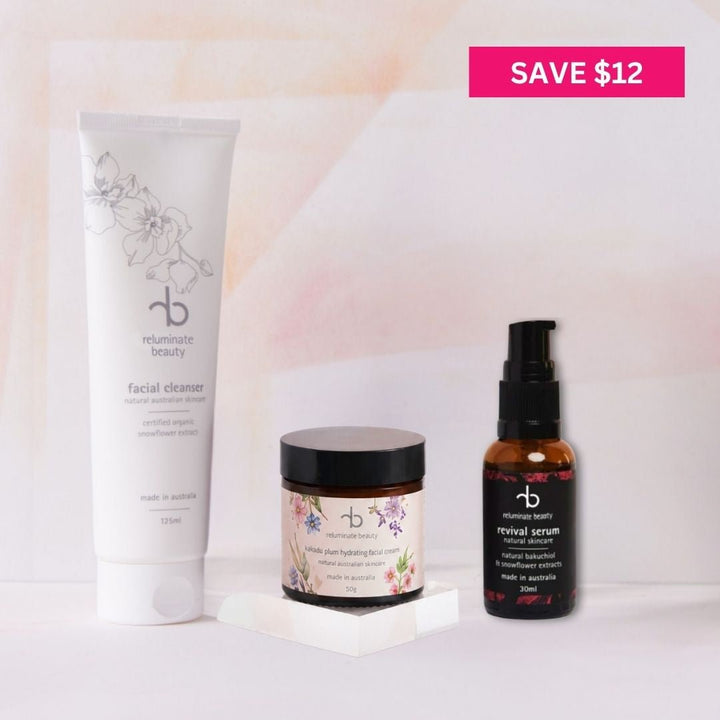 Daily Skincare Ritual for Clean, Hydrated Skin for mature skin